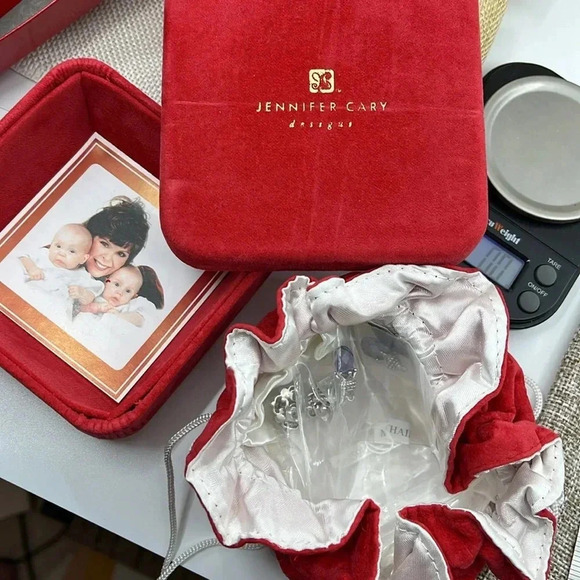 Rare Jennifer Cary 925 Silver Gemstone Earrings & Pendants Set - Picture 14 of 15